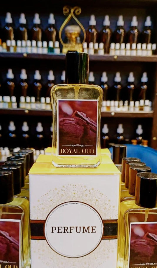 Royal Oud Elegance: 50ml Luxury Perfume for Just PKR 1450 (Save PKR 300!)